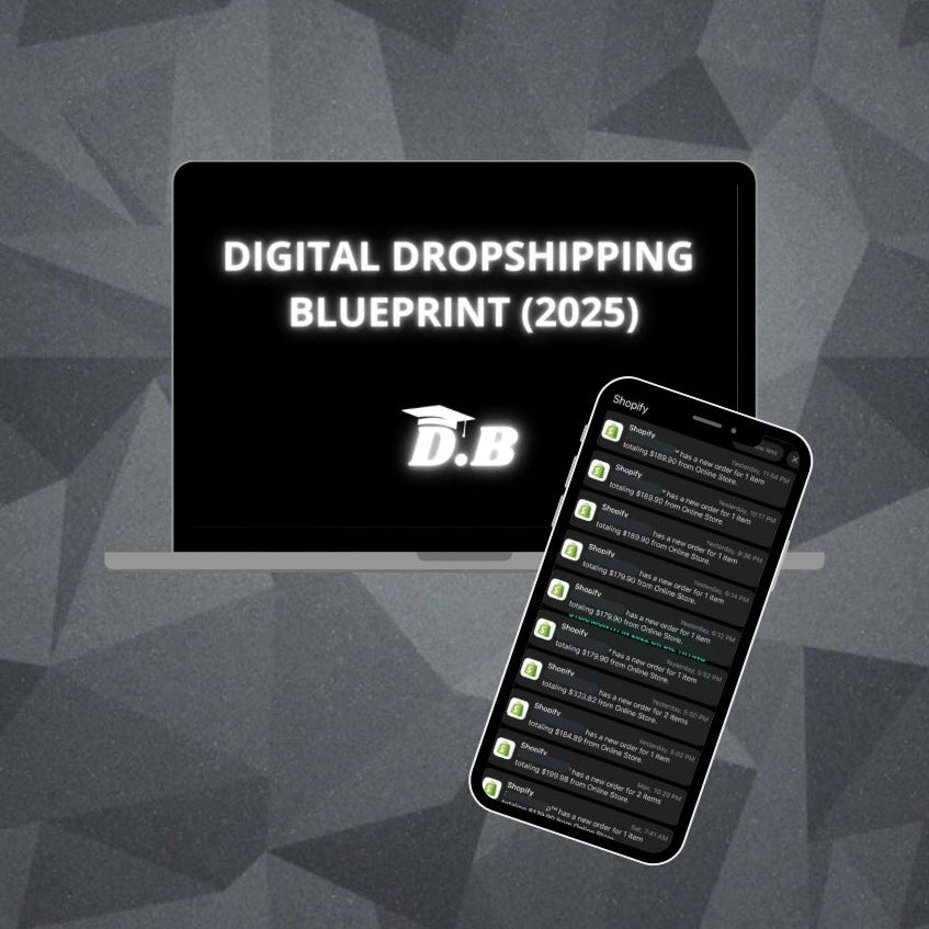 Digital Dropshipping blueprint